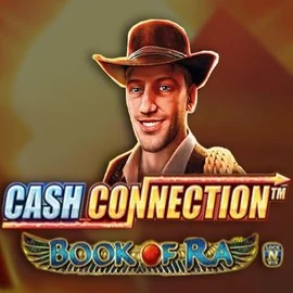 Cash Connection Book Of Ra logo by Novomatic at Shuffle Casino