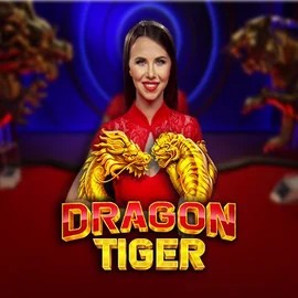 Dragon Tiger (Live) online game logo by Pragmatic Play on shufflecasinoo.pl