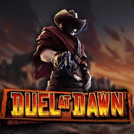 Duel At Dawn logo – Slots by Hacksaw Gaming at Shuffle Casino