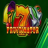Fruitinator Jackpot King by Blueprint Gaming, showcased at shufflecasinoo.pl – game logo
