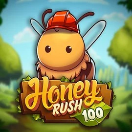 Slots logo of Honey Rush 100 from Play'n GO at Shuffle Casino