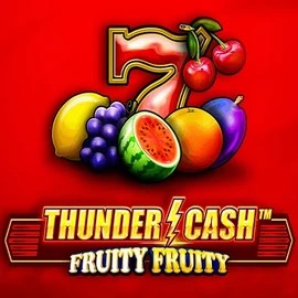 Thunder Cash Fruity Fruity slot icon by Novomatic, available at Shuffle Casino