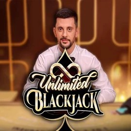 Unlimited Blackjack casino game by Ezugi – featured logo at Shuffle Casino