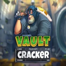 Vault Cracker logo – Slots by Red Tiger Gaming at Shuffle Casino